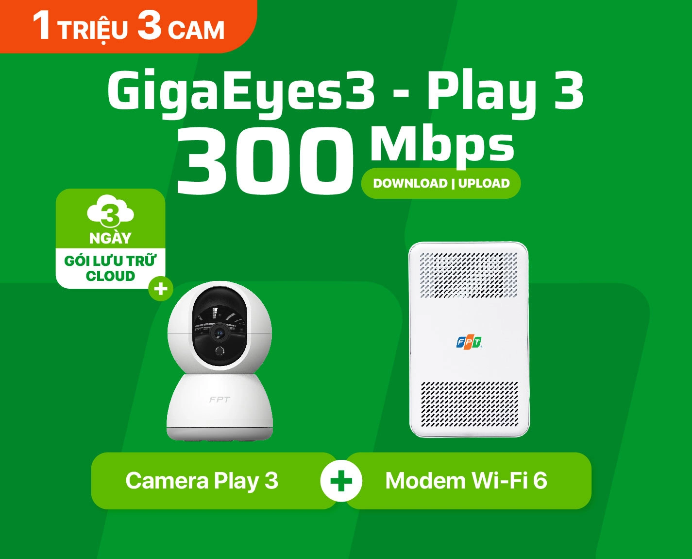 Play 3 + Modem